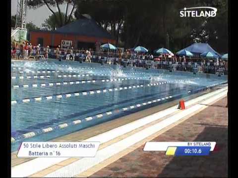 Serie 16 dei 50 Stile Libero  Assoluti Maschi Master - 11 Memorial Andrea Bettiol