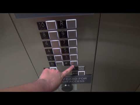 LINEA VETRO! Schindler 5500 MRL Traction Elevators at The Hilton Garden Inn in Colorado Springs, CO