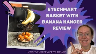 🥕🍒  Etechmart Fruit Basket With Banana Hook Review 🍒🥕