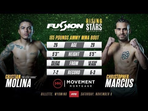 Cristian Molina vs Christopher Marcus - Gillette, WY 11/6/2021