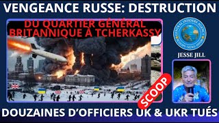 VENGEANCE RUSSE: DÉSTRUCTION DU Q.G. UK À TCHERKASSY. DOUZAINES D'OFFICIERS UK & UKR TUÉS=ISKANDER