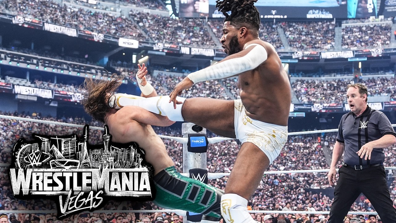 Sami Zayn vs. Trick Williams | United States Championship Match: WrestleMania 42 Sunday highlights
