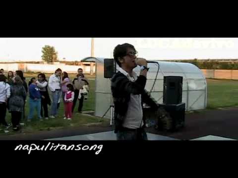 Luca De Vivo alla festa di beneficenza Casal di Principe