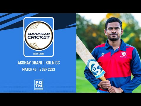 POTM: A.Dhani - KCC vs VG | Highlights | ECS Germany, Krefeld | 05 Sep 2023 | ECS23.815