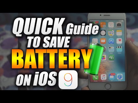 How To Save & increase Battery Life iOS 10 / 9.3 / 9.2 FREE! (iPhone,iPad & iPod)
