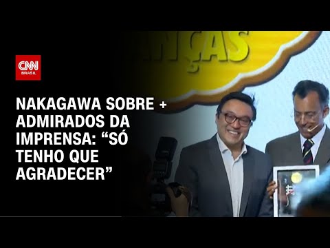 Jornalista Fernando Nakagawa ganha prêmio de economia mais admirado do ano | CNN NOVO DIA