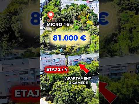 VIDEO | ETAJ II | Apartament de familie cu 3 camere | Parcul Brandusa - Micro 16 — Video