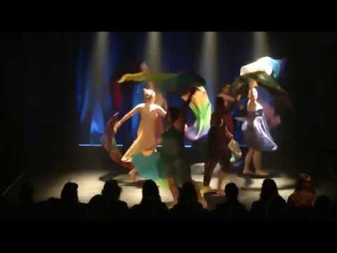 Lyrical Silk Fan students perform Skyfall - The Bombshell Burlesque Academy