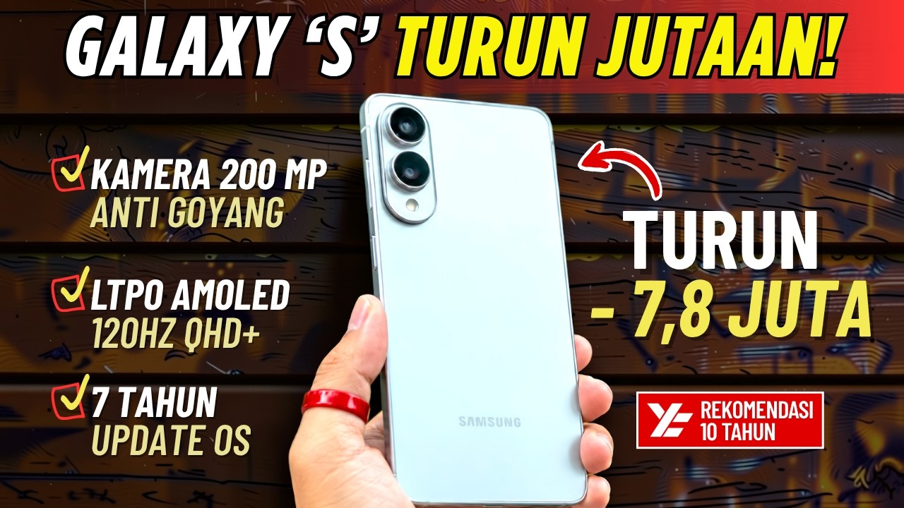 Turun Berjuta-Juta‼️ 5 HP SAMSUNG GALAXY S TURUN HARGA JEBLOK! September 2026