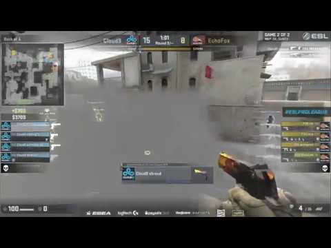 Cloud9 Shroud Deagle 4k vs EchoFox