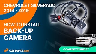 How to replace the Back-up Camera 2014 - 2019 Chevrolet Silverado 🚗