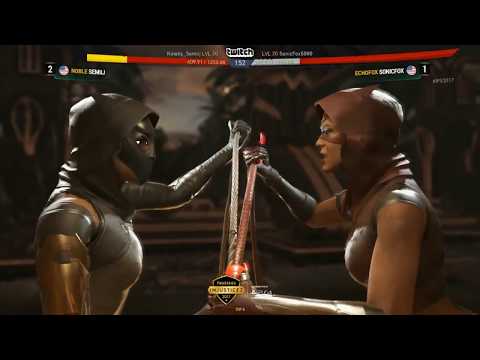 Injustice 2 - SonicFox Vs Semiij - CatWoman EPIC Mirror Match - OMG!