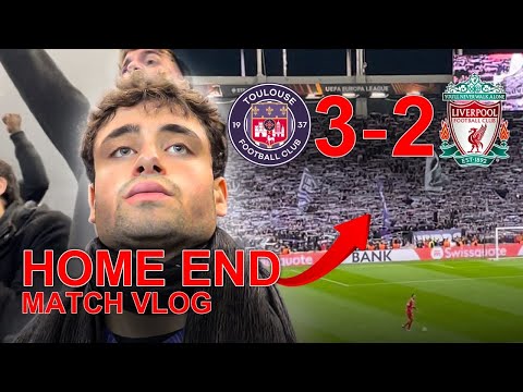 Surrounded by Toulouse Passion: Liverpool lose away | Toulouse vs. Liverpool Match Day Experience!