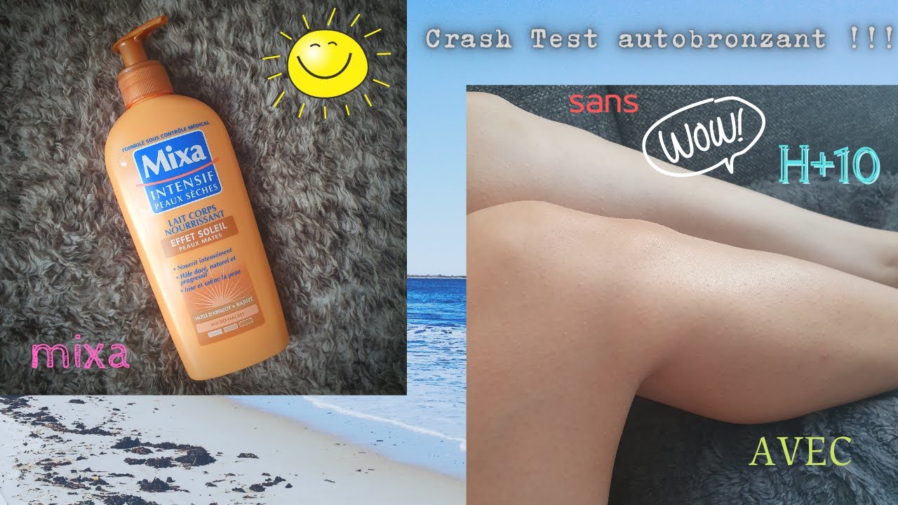 Crash test : Mixa autobronzant??