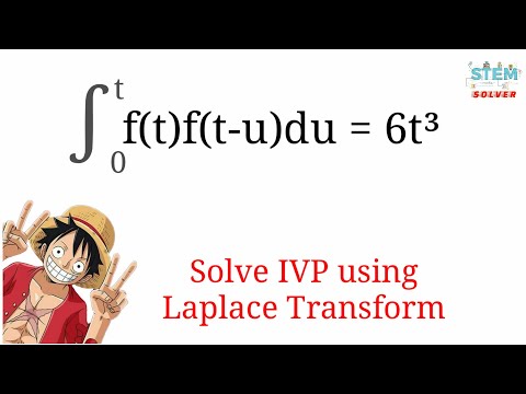 Ch.7-38 Use Laplace Transform to solve integral of f(u)f(t-u)du=6t^3 | DE