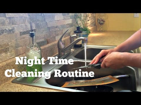 Night Time Cleaning Routine! | Clean with Me Video