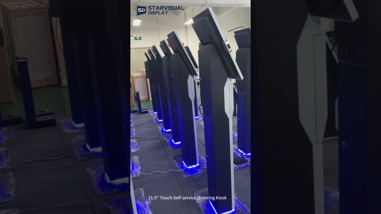 21 5'' Touch Self service Ordering Kiosk