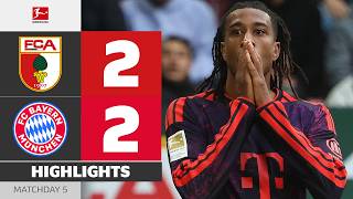This Is Bundesliga HISTORY! | FC AUGSBURG - FC BAYERN | Highlights | Matchday 5 – Bundesliga 2026/27