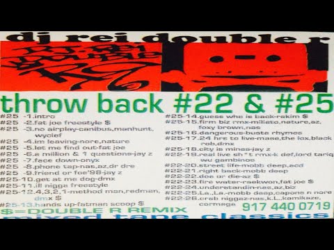 (Fire)🔥Dj Double R & G-Bo Tha Pro - Tape #22 & # 25 (1997) Harlem NYC sides A&B