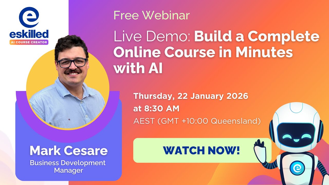 Build a Complete Online Course in Minutes with eSkilled AI Course Creator (Live Demo)