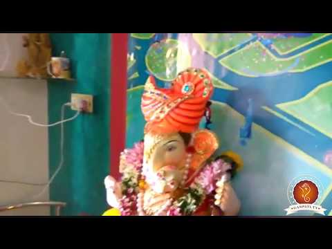 Dayanand Patil Home Ganpati Decoration Video