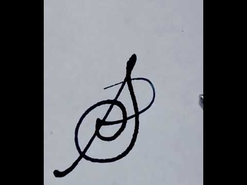 Calligraphy Stylist Alphabet S || Calligraphy Tutorial