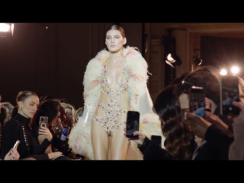 Blissfully elegant aphrodisiac by Zuhair Murad, Paris Couture Spring/Summer 2023 | FashionTV | FTV