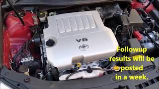 How to clean Mass Air Flow Sensor on a Toyota Camry 2006 to 2017
