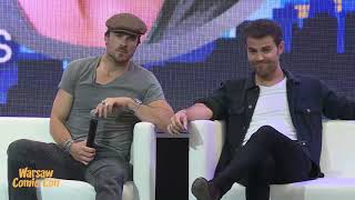 Ian Somerhalder i Paul Wesley na Warsaw Comic Con| Ptak Warsaw Expo