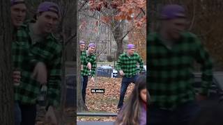 Triplet Time Traveler Prank 😂 #Shorts