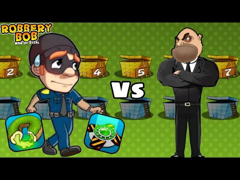 Robbery Bob High Rise : Bald guard Costume - Use Tool Part 241