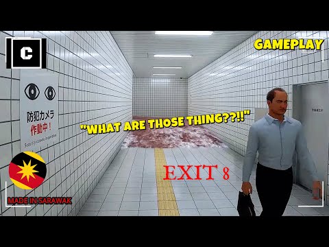 ONCE AGAIN I AM TRAPPED BUT THIS TIME UNDERGROUND TUNNEL WITH ANOMALIES! | THE EXIT 8