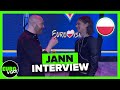JANN - GLADIATOR (INTERVIEW) // Tu bije serce Europy 2023 // Poland Eurovision 2023