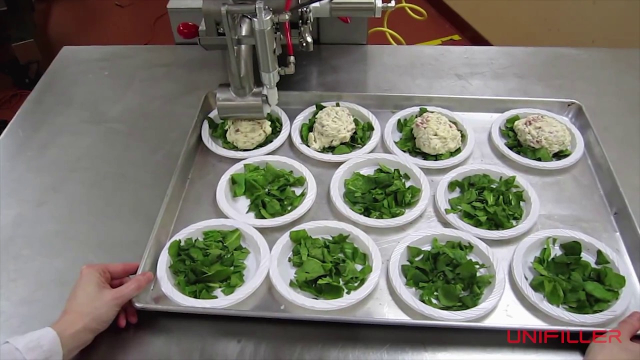 Pro 1000i FS | Industrial Food Depositor| Food Processing Equipment by Unifiller Systems