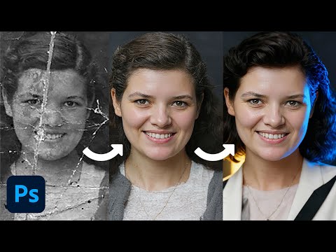 AI Photoshop Plugin Restores Destroyed Photos to HD Quality