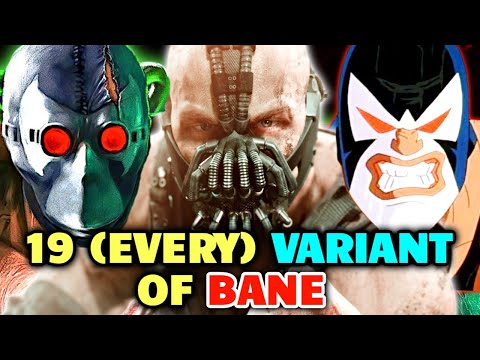 19 (Every) Dominating Bane Variant From Movies, Cartoons, Comices And TV - Explored