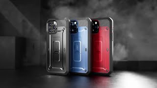 SUPCASE UB Pro Apple iPhone 13 Pro Hoesje Full Protect Kickstand Zwart Hoesjes