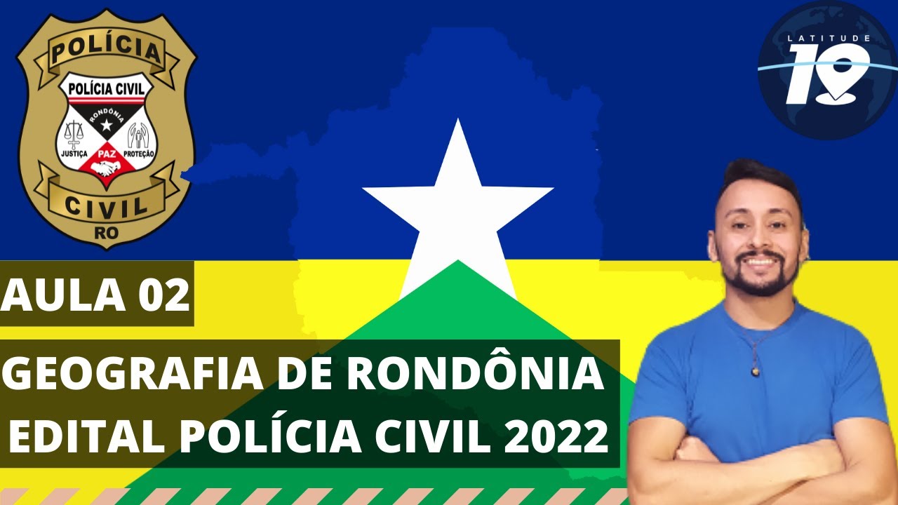 CONCURSO POLÍCIA CIVIL DE RONDÔNIA - GEOGRAFIA - AULA 02 [Bacias hidrográficas e Hidrelétricas]