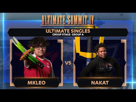 MkLeo vs NAKAT - Ultimate Singles: Group A - Ultimate Summit 4 | Byleth vs Pichu