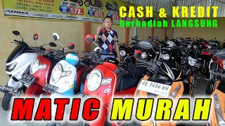 REVIEW HARGA MOTOR MATIC TGL 11-1-2023 DI MUHSIN MOTOR MAGETAN || MASIH KURANG MURAH???