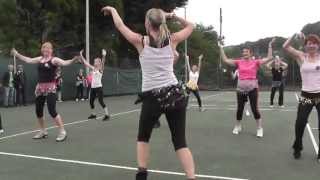 Nailsworth Zumba and dance demo sep 2013