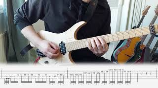 Children of Bodom - Deadnight Warrior intro solo in standard tuning WITH TABS