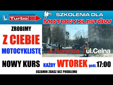 TRUDNA TRASA cz.1 - poważne błędy / plac manewrowy Łódź / egzamin państwowy z Turbo / prawko online