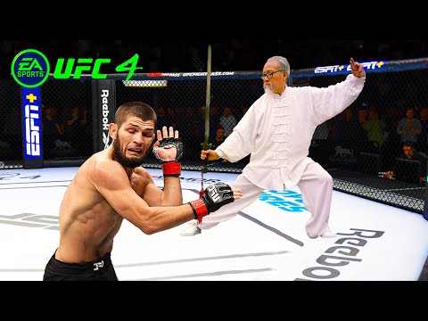 UFC4 Khabib Nurmagomedov vs Old Master EA Sports UFC 4
