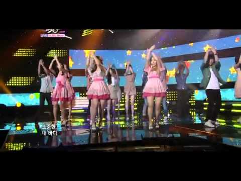 110624 Secret - Starlight Moonlight @ Music Bank