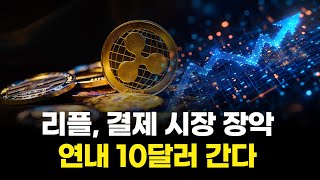 리플, 결제 시장 장악…연내 10달러 간다