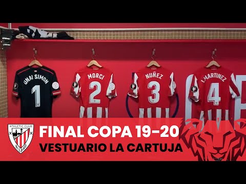 Imagen de portada del video 👕 El vestuario en La Cartuja I Athleticen aldagela I Final Copa 19-20