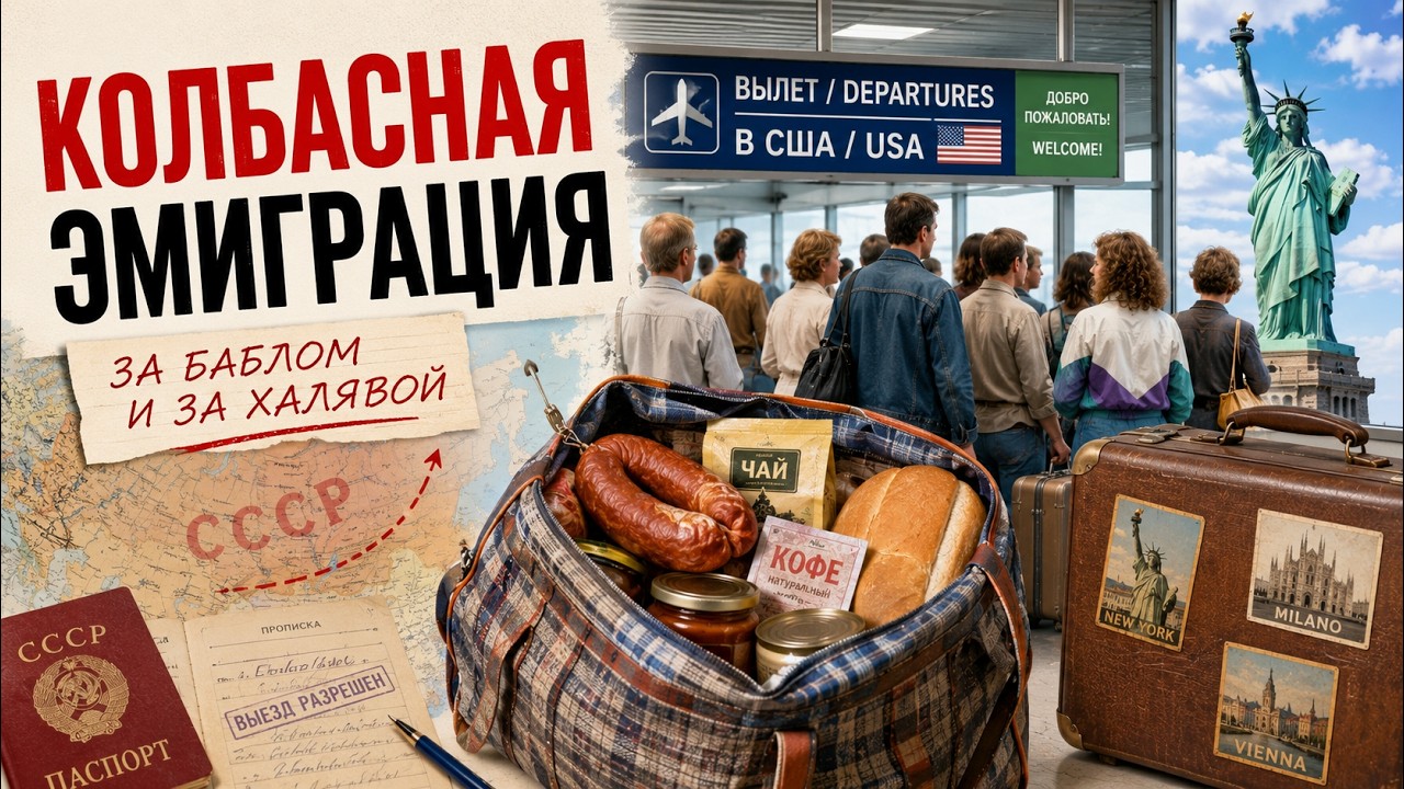 За баблом и за халявой - эмиграция из СССР