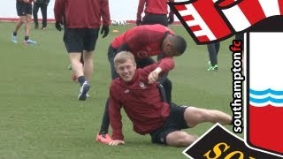 Saints Train For Hammers Clash