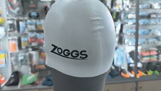 Шапочка для плавання Zoggs Easy-fit Silicone Cap V2 (білий)